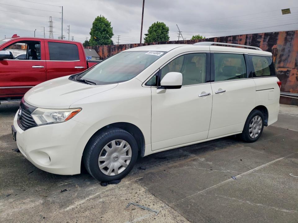 2014 Nissan Quest VIN JN8AE2KP0E9101526 COPART salvage auction — NORMAL WEAR, Ca - Dis/Dlr/Exp Only Clean Title, sold $1,800 on 2026-07-09 (photo 1)