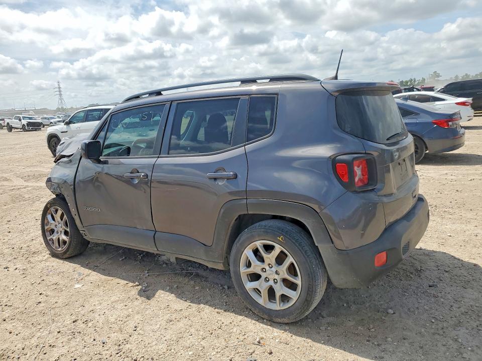 2018 Jeep VIN ZACCJABB2JPG79988 COPART salvage auction — FRONT END, Tx - Salvage Vehicle Title, sold $650 on 2026-08-04 (photo 2)