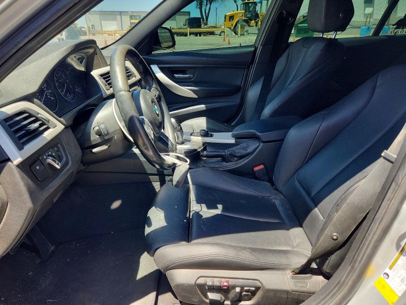 2015 BMW 3er VIN WBA3B1G52FNT02090 COPART salvage auction — FRONT END, Nm - Cert Of Title-Salvage, sold $325 on 2026-07-09 (photo 7)