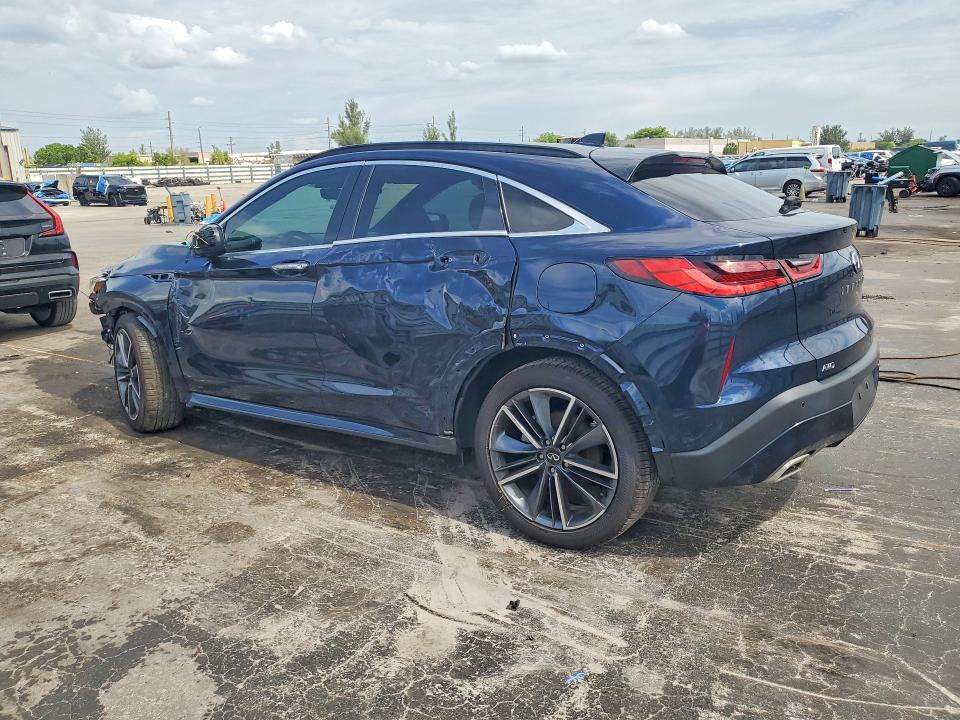 2024 Infiniti Qx55 VIN 3PCAJ5LR4RF110847 COPART salvage auction — MECHANICAL, Fl - Cert Of Title Slvg Rebuildable, sold $12,100 on 2026-07-27 (photo 2)