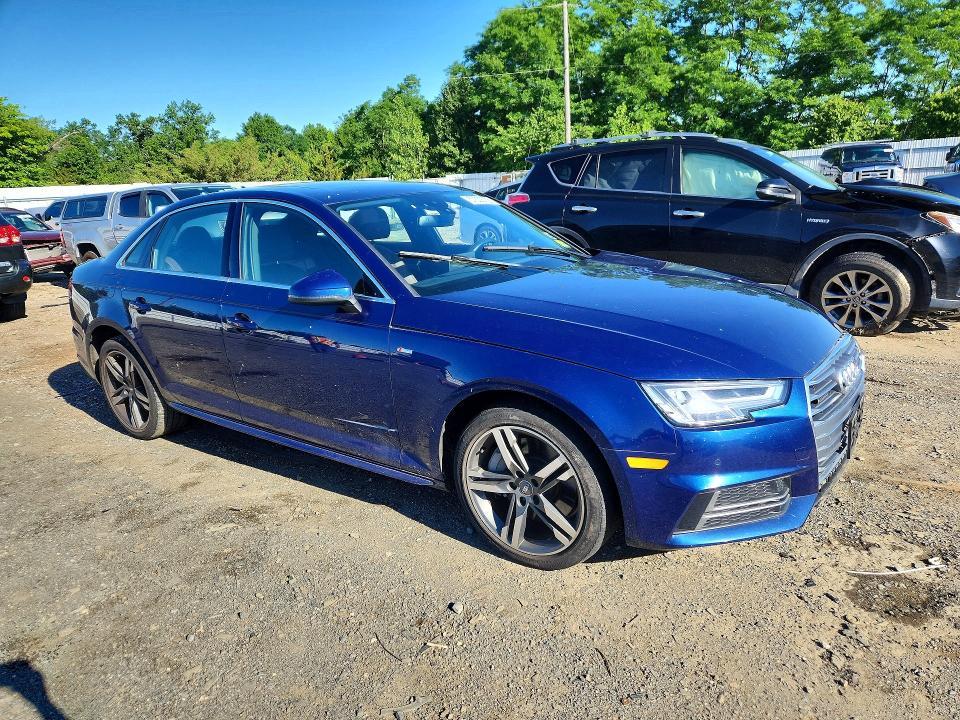 2018 Audi A4 VIN WAUENAF40JA062269 COPART salvage auction — FRONT END, Nj - Cert Of Title-Salvage, sold $4,200 on 2026-07-27 (photo 4)