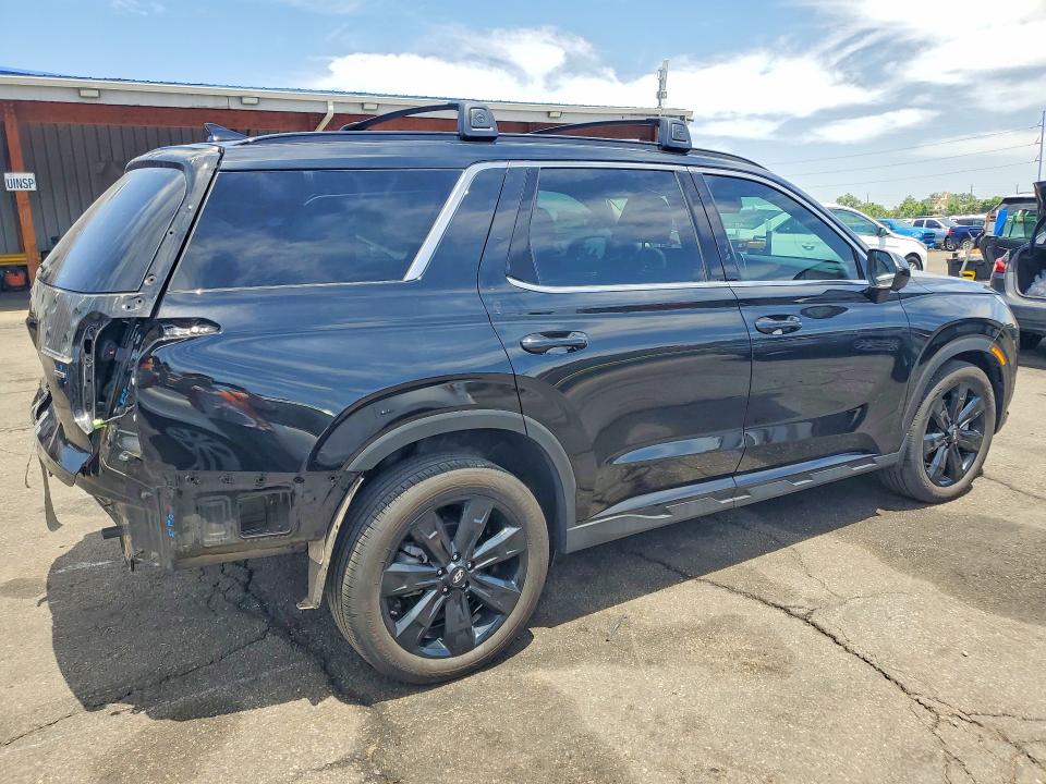 2025 Hyundai Palisade VIN KM8R3DGE1SU947403 COPART salvage auction — REAR END, Co - Public - Salvage Title, sold $13,000 on 2026-07-09 (photo 3)
