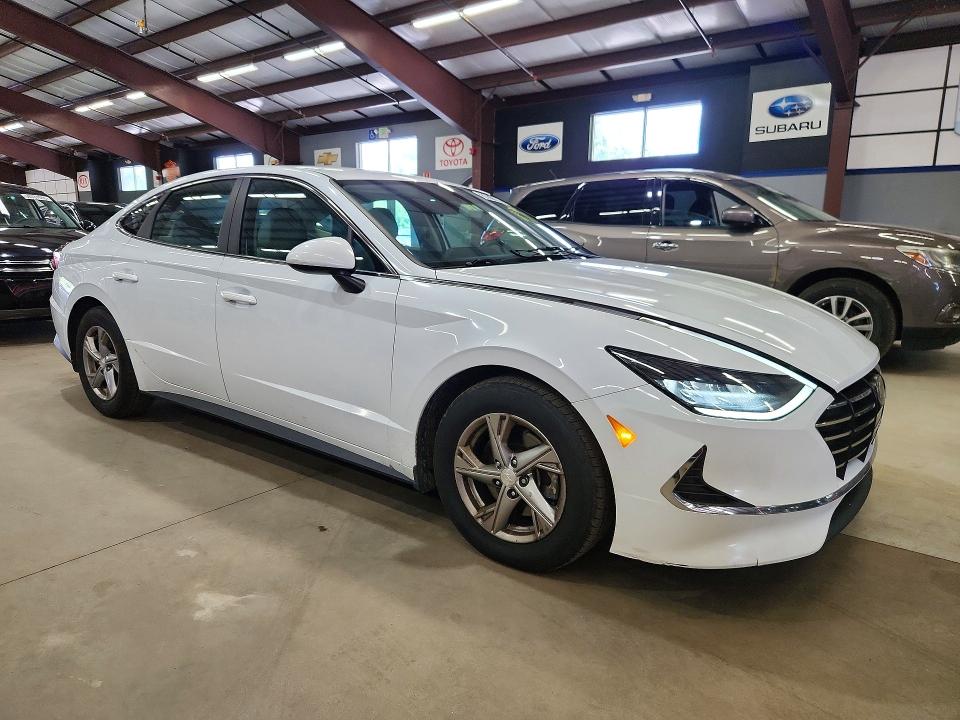 2021 Hyundai Sonata VIN 5NPEG4JA7MH087842 COPART salvage auction — SIDE, Fl - Certificate Of Title, sold $3,950 on 2026-07-06 (photo 4)