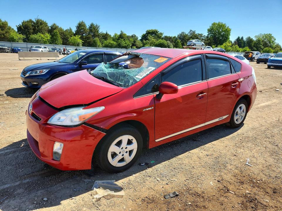 2011 Toyota Prius VIN JTDKN3DU2B1440520 COPART salvage auction — SIDE, Il - Salvage Certificate, sold $425 on 2026-07-14 (photo 1)