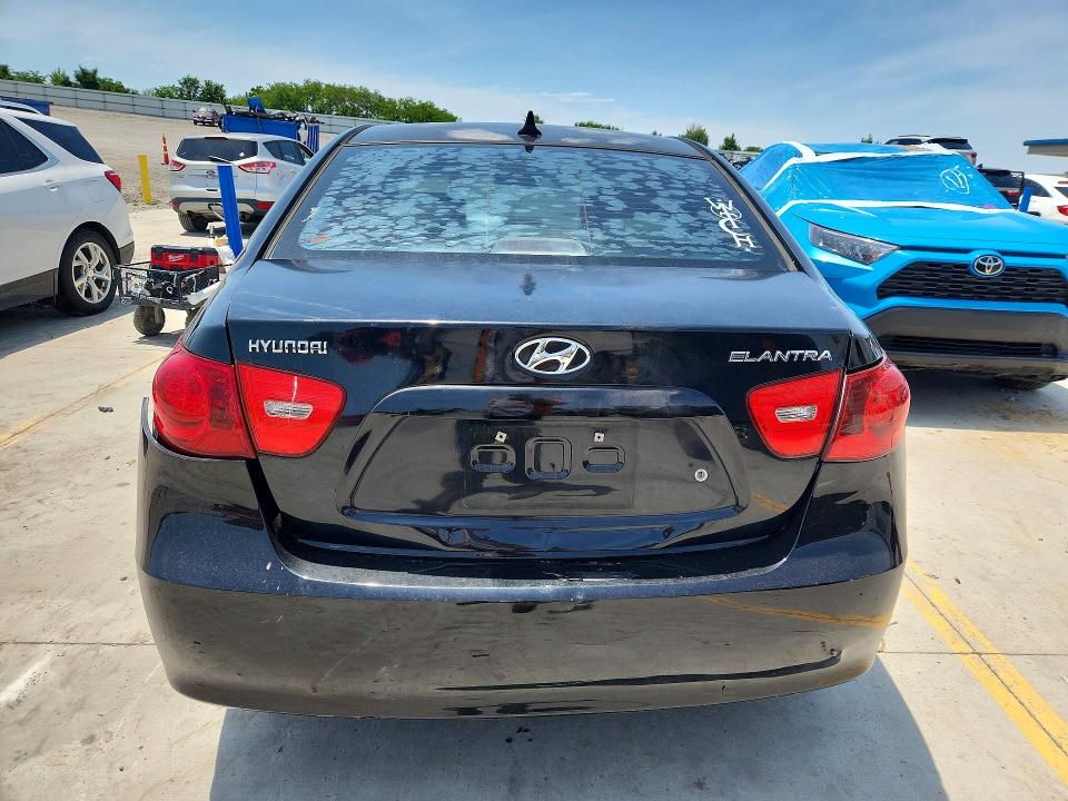 2009 Hyundai Elantra VIN KMHDU46D49U651740 COPART salvage auction — REAR END, Ky - Cert Of Title-Salvage, sold $350 on 2026-07-16 (photo 6)