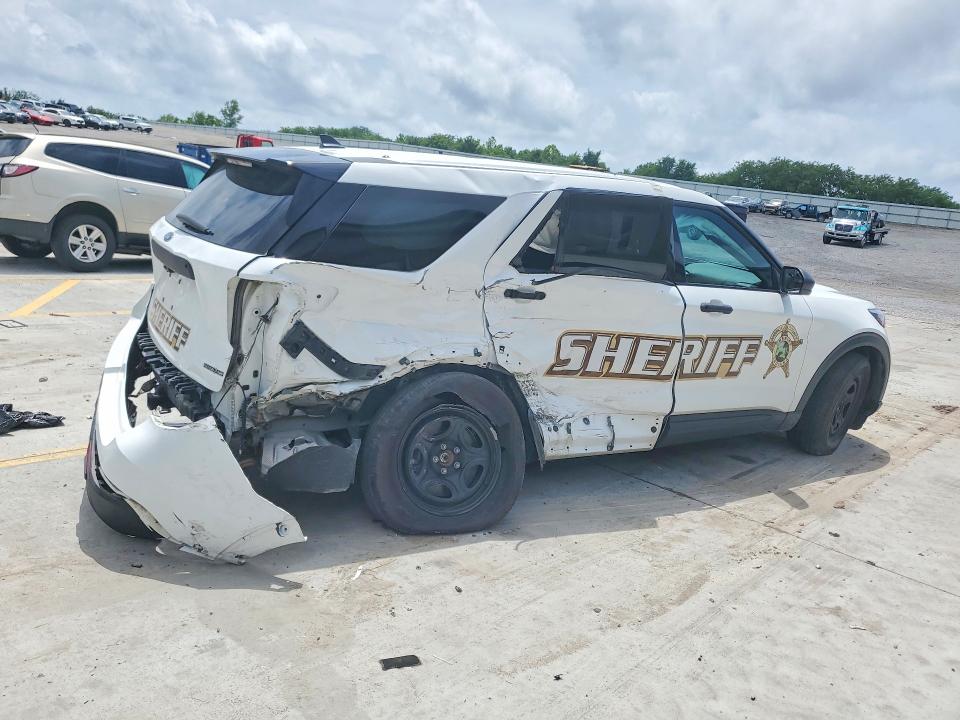 2022 Ford Explorer VIN 1FM5K8AB5NGC23949 COPART salvage auction — REAR END, KY - CERT OF TITLE-SALVAGE, sold $3,300 on 2026-07-09 (photo 3)