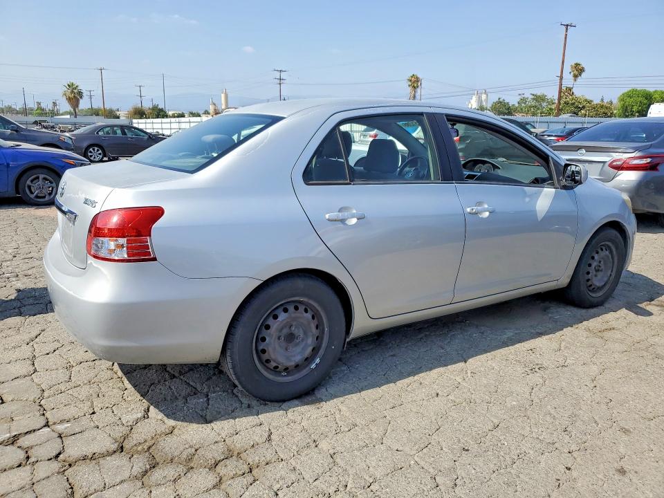 2008 Toyota Yaris VIN JTDBT923781231205 COPART salvage auction — NORMAL WEAR, Ca - Dis/Dlr/Exp Only Clean Title, sold $625 on 2026-07-09 (photo 3)