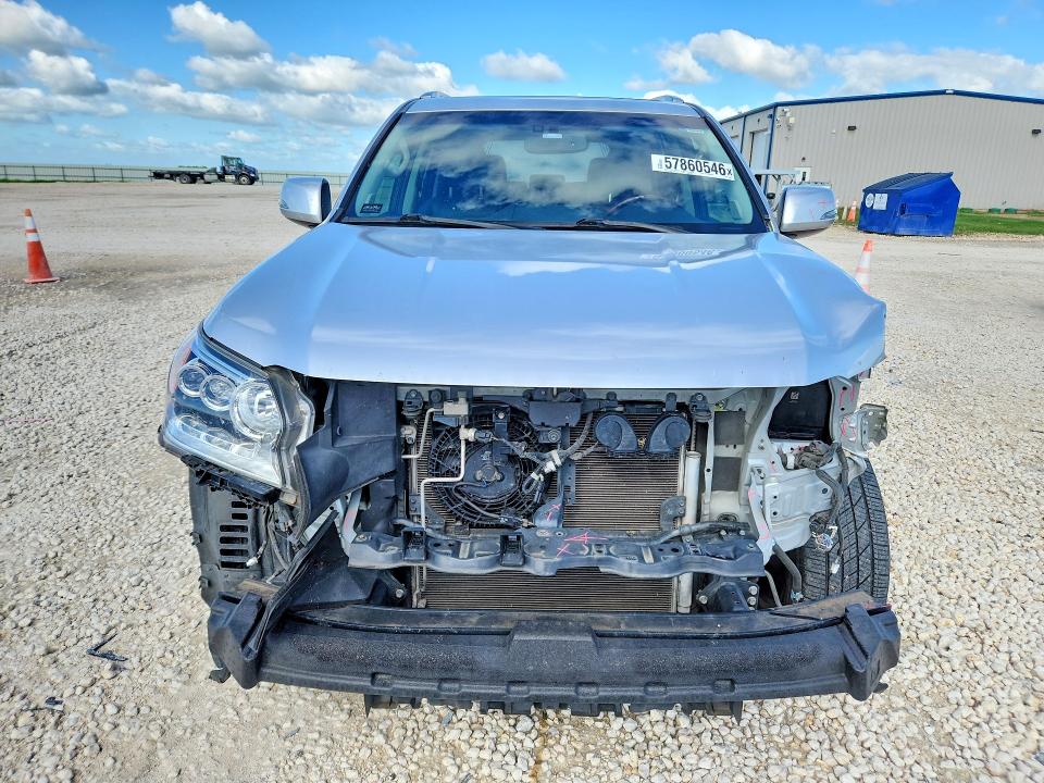2018 Lexus Gx VIN JTJBM7FX0J5195304 COPART salvage auction — FRONT END, Tx - Salvage Vehicle Title, sold $15,400 on 2026-07-09 (photo 5)