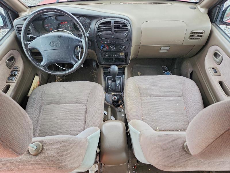 2001 Kia Sportage VIN KNDJA723415061180 COPART salvage auction — FRONT END, Wi - Junked Vehicle Bill Of Sale, sold $175 on 2026-07-06 (photo 8)