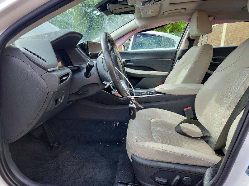 2023 Hyundai Sonata VIN KMHL34J27PA284366 COPART salvage auction — SIDE, Il - Salvage Certificate, sold $7,300 on 2026-07-15 (photo 7)