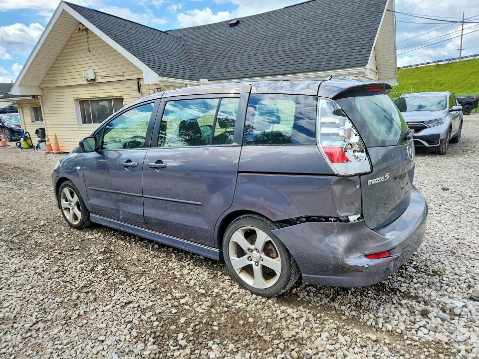 2007 Mazda 5 VIN JM1CR293370153929 COPART salvage auction — ROOF, OH - CERT OF TITLE-SALVAGE, sold $300 on 2026-07-08 (photo 2)