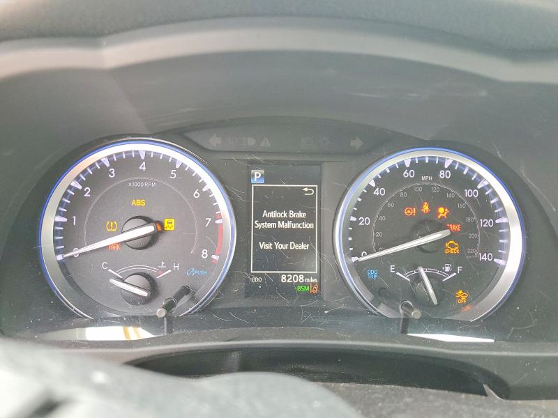 2019 Toyota Highlander VIN 5TDKZRFH0KS571911 COPART salvage auction — FRONT END, MI - CERTIFICATE OF TITLE, sold $200 on 2026-07-29 (photo 9)