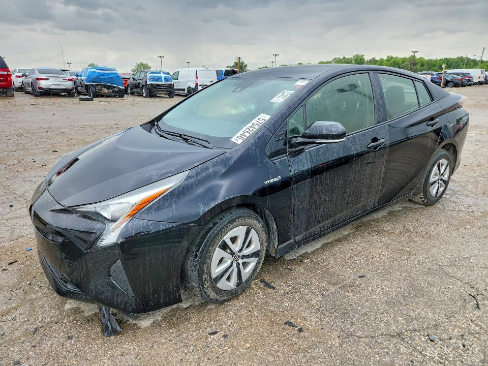 2018 Toyota Prius VIN JTDKARFU3J3552208 COPART salvage auction — MECHANICAL, Nj - Certificate Of Title, sold $3,250 on 2026-08-02 (photo 1)