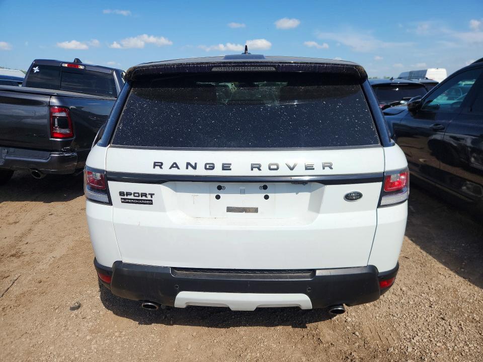2016 Land rover RANGE ROVER VIN SALWG2PF0GA117036 COPART salvage auction — SIDE, IL - SALVAGE CERTIFICATE, sold $4,400 on 2026-07-30 (photo 6)
