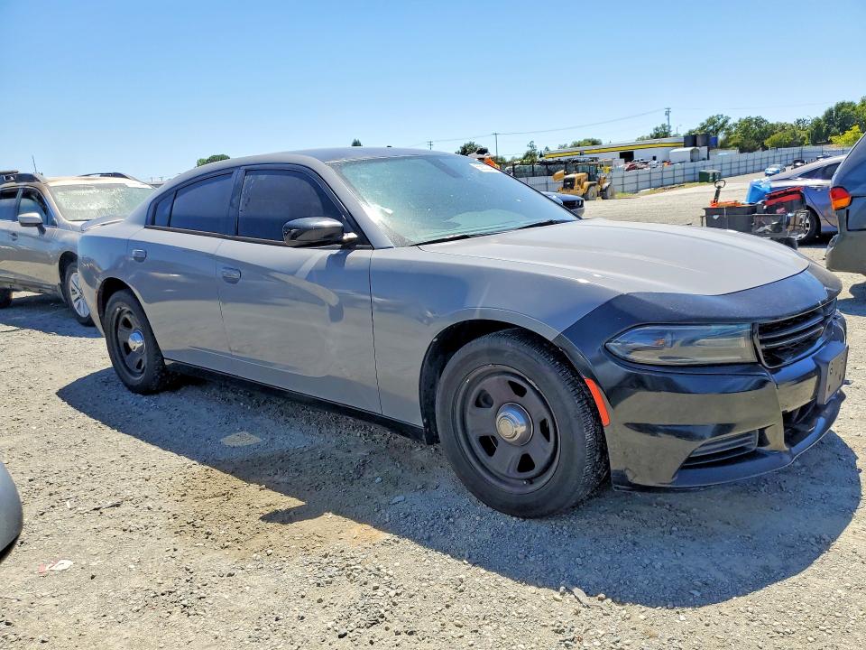 2017 Dodge Charger VIN 2C3CDXAG4HH660057 COPART salvage auction — REAR END, Ca - Dis/Dlr/Exp Only Clean Title, sold $1,650 on 2026-07-02 (photo 4)