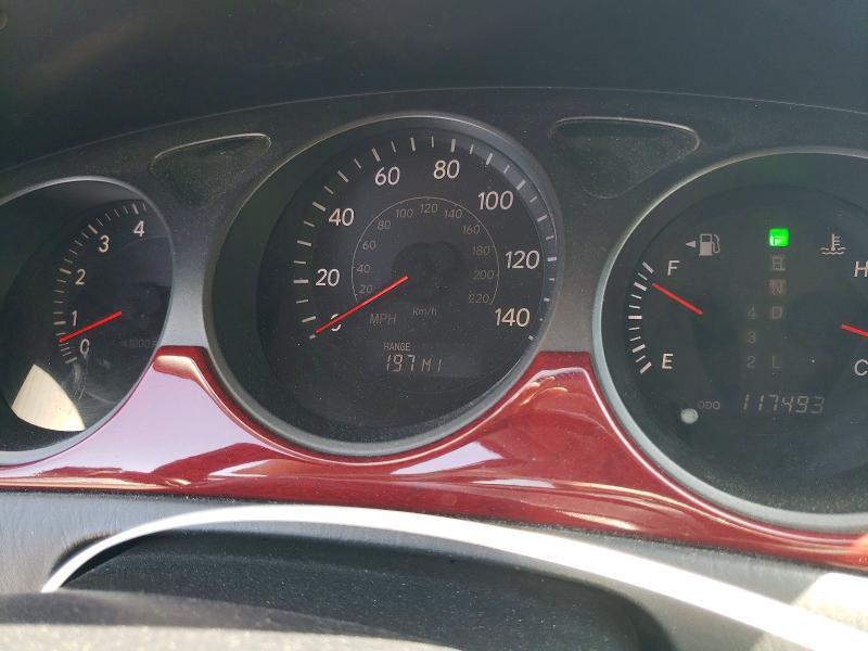 2005 Lexus Es 330 VIN JTHBA30G755058507 COPART salvage auction — FRONT END, CA - SALVAGE CERTIFICATE, sold $1,400 on 2026-07-17 (photo 9)