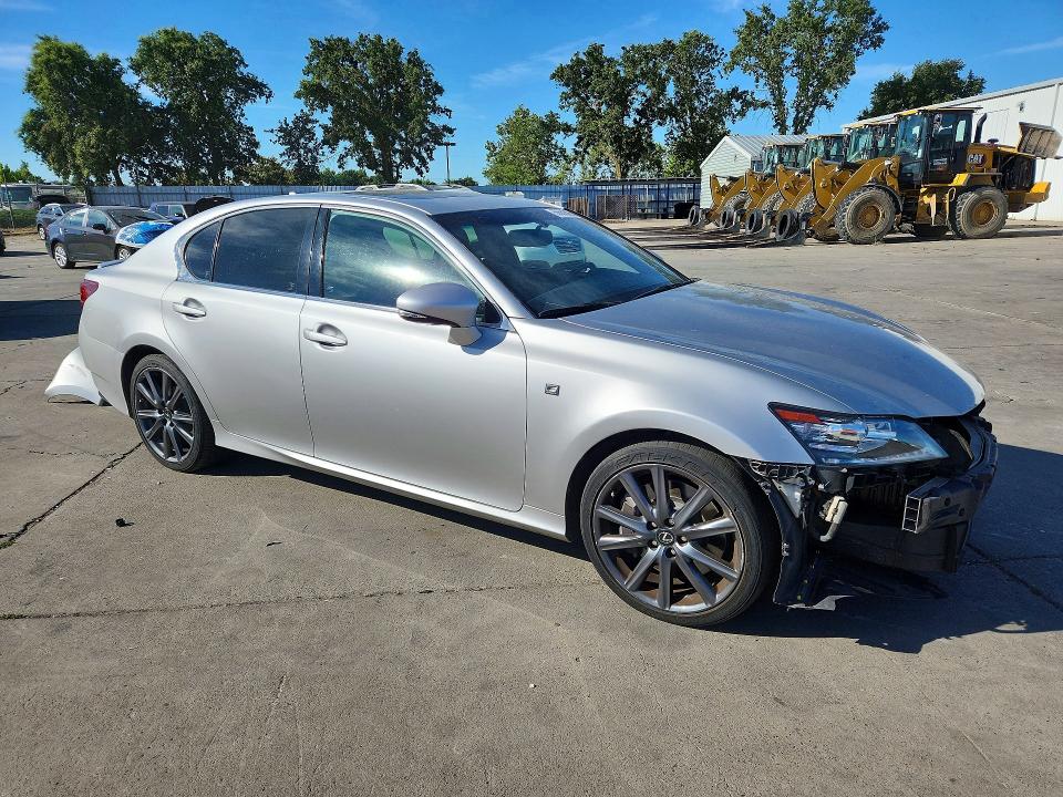 2014 Lexus Gs VIN JTHBE1BL7E5036297 COPART salvage auction — FRONT END, Ca - Salvage Certificate, sold $6,800 on 2026-07-13 (photo 4)