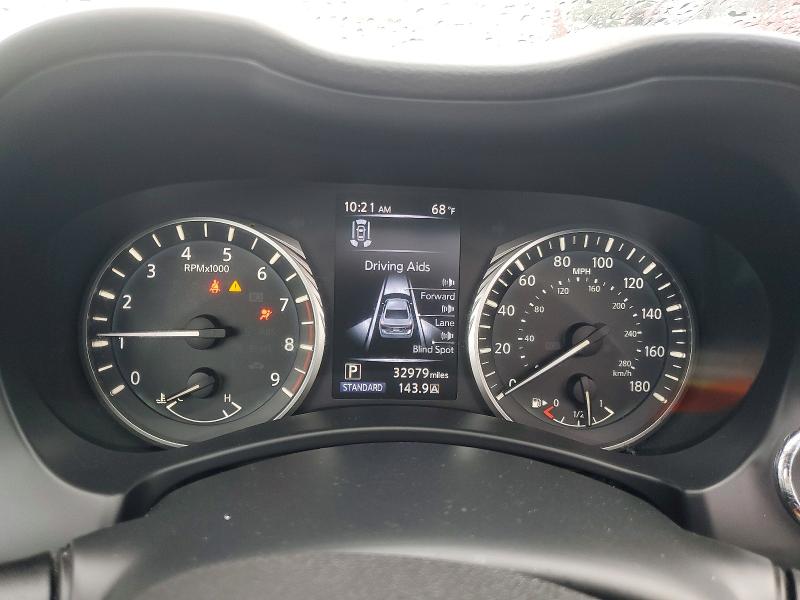 2021 Infiniti VIN JN1EV7BR2MM755213 COPART salvage auction — ROOF, Md - Cert Of Salvage < 75% Damage, sold $9,600 on 2026-07-20 (photo 9)