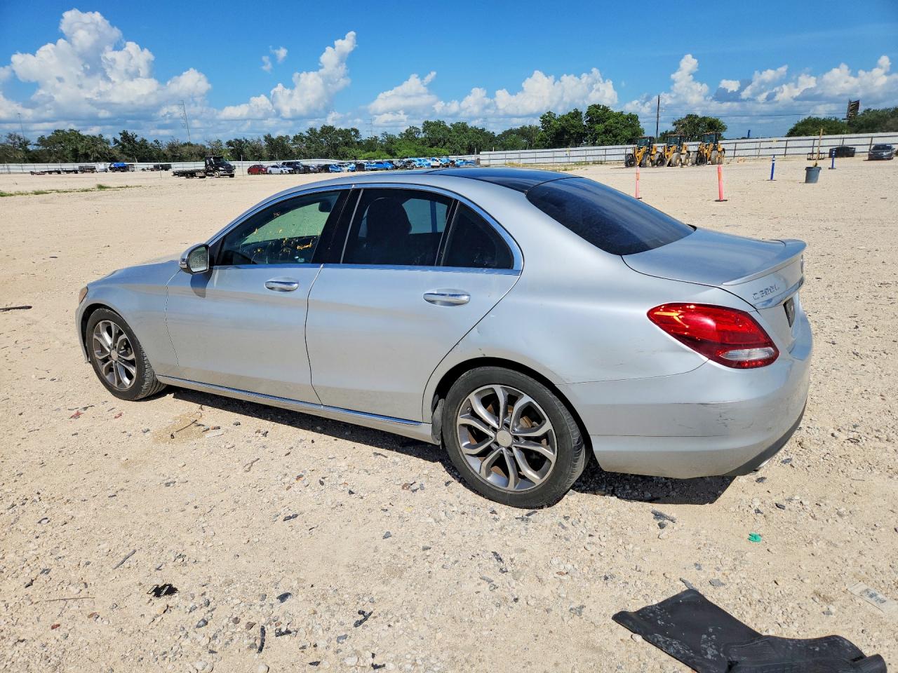 2016 Mercedes-Benz C-Class VIN 55SWF4JB3GU176308 COPART salvage auction — Normal Wear, TX - CERTIFICATE OF TITLE, sold $3,150 on 2026-07-09 (photo 2)