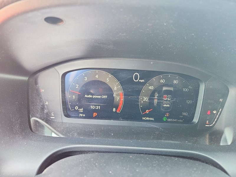2025 Acura Adx VIN 3HDSA2H51SM704840 COPART salvage auction — FRONT END, NY - MV-907A SALVAGE CERTIFICATE, sold $10,500 on 2026-08-10 (photo 9)