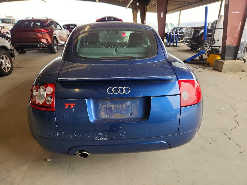 2003 Audi Tt VIN TRUSC28N831014745 COPART salvage auction — REAR END, Ca - Salvage Certificate, sold $125 on 2026-07-13 (photo 6)