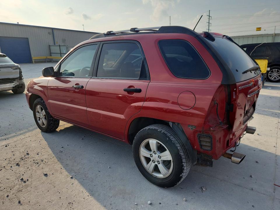 2009 Kia Sportage VIN KNDJF724597579485 COPART salvage auction — REAR END, Tx - Salvage Vehicle Title, sold $700 on 2026-07-24 (photo 2)