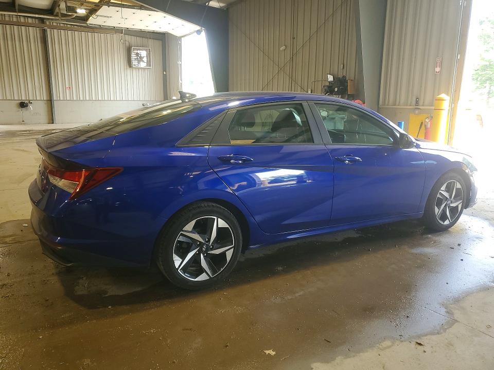 2023 Hyundai Elantra VIN KMHLS4AG6PU573039 COPART salvage auction — REAR END, Pa - Certificate Of Salvage, sold $5,700 on 2026-07-29 (photo 3)