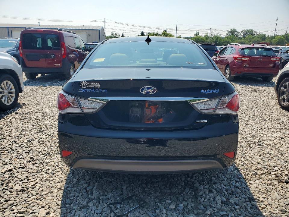 2014 Hyundai Sonata VIN KMHEC4A47EA107596 COPART salvage auction — FRONT END, Ma - Cert Of Title-Reconstrctd Coll, sold $525 on 2026-07-17 (photo 6)
