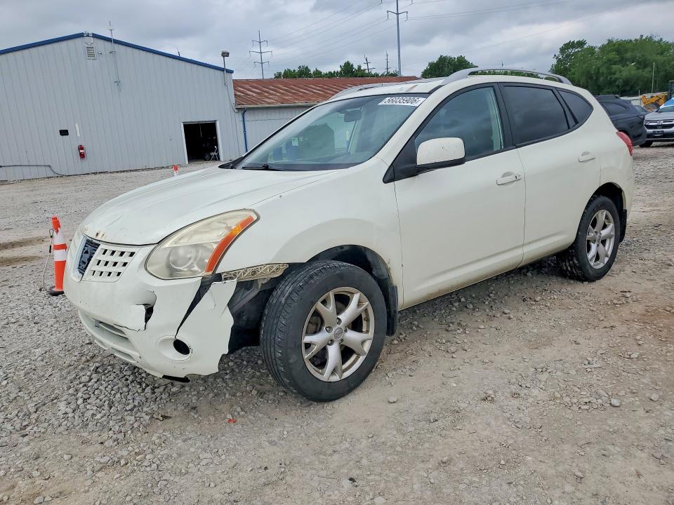 2009 Nissan Rogue sport VIN JN8AS58V59W181185 COPART salvage auction — FRONT END, Oh - Cert Of Title-Salvage, sold $350 on 2026-07-10 (photo 1)