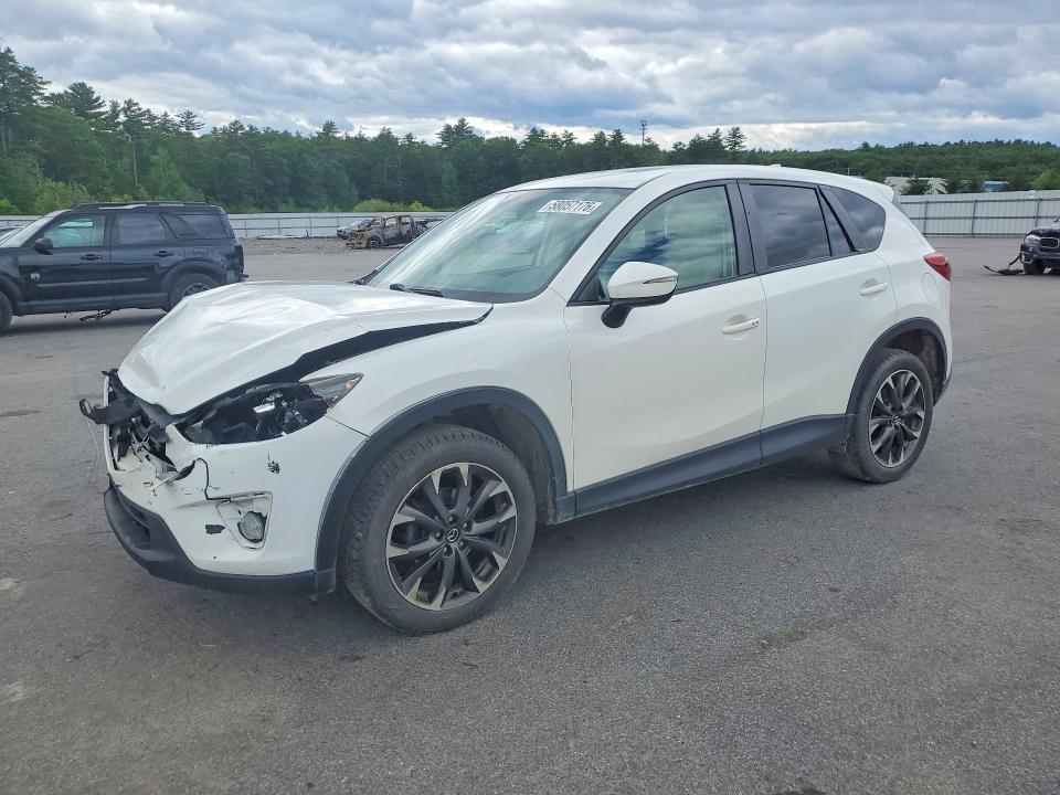 2016 Mazda Cx-5 VIN JM3KE4DYXG0644608 COPART salvage auction — FRONT END, Me - Cert Of Title-Salvage Collisio, sold $3,200 on 2026-07-29 (photo 1)