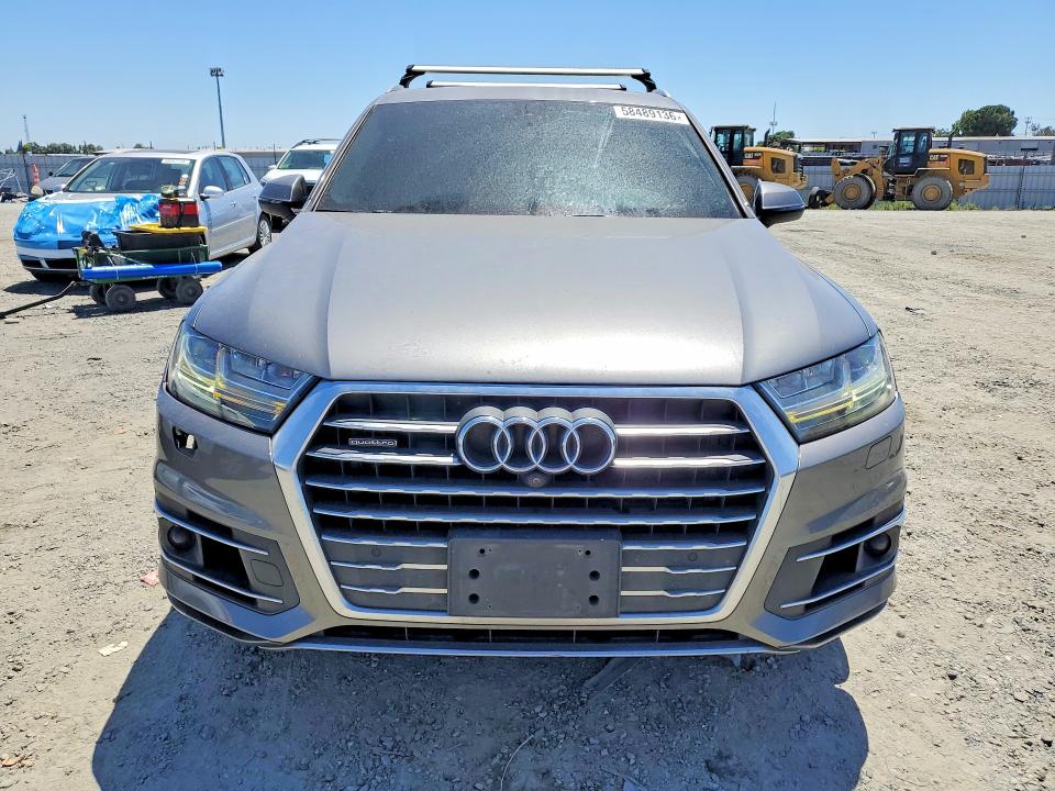 2017 Audi Q7 VIN WA1LAAF71HD047671 COPART salvage auction — FRONT END, Ca - Salvage Certificate, sold $4,700 on 2026-07-02 (photo 5)