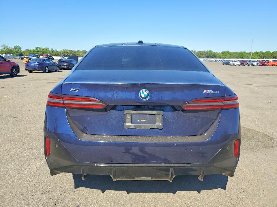 2024 BMW I5 VIN WBY43FK08RCR38315 COPART salvage auction — WATER/FLOOD, Ny - Mv907A-Flood Salvage, sold $19,900 on 2026-07-20 (photo 6)