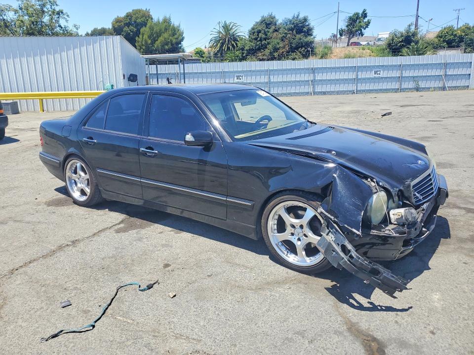 2000 Mercedes-benz E-class VIN WDBJF65J9YA997981 COPART salvage auction — FRONT END, Ca - Salvage Certificate, sold $200 on 2026-07-06 (photo 4)