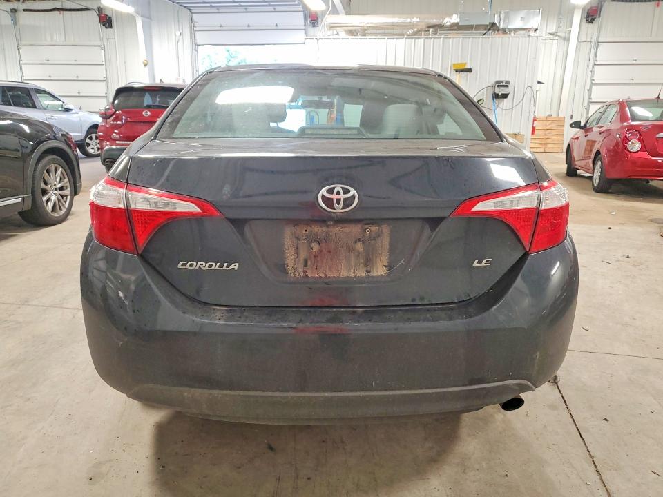2016 Toyota Corolla VIN 5YFBURHE6GP389423 COPART salvage auction — FRONT END, Mn - Cert Of Title-Prior Salvage, sold $250 on 2026-07-28 (photo 6)