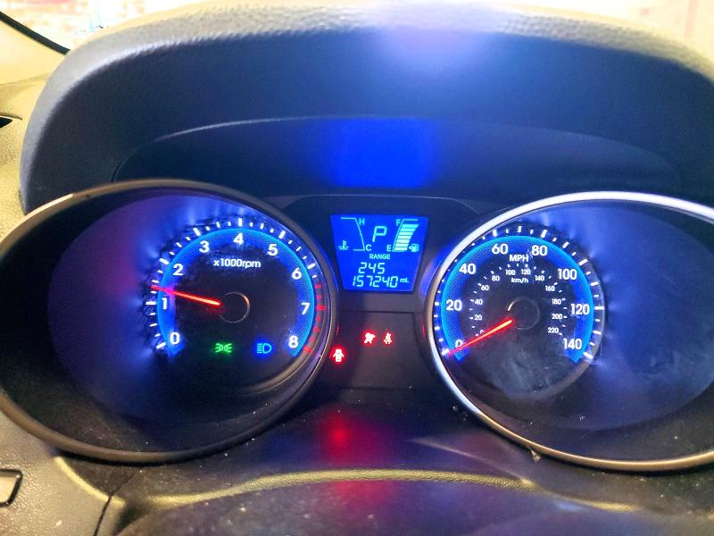 2012 Hyundai Tucson VIN KM8JU3AC2CU343095 COPART salvage auction — FRONT END, Mi - Certificate Of Title, sold $1,050 on 2026-07-10 (photo 9)