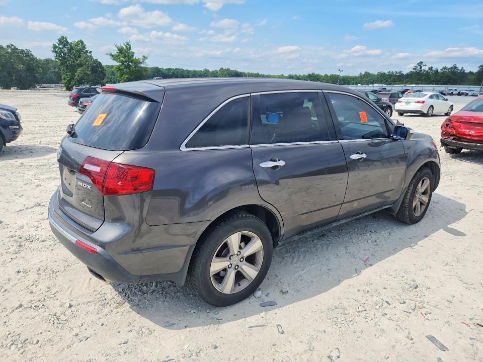 2010 Acura Mdx VIN 2HNYD2H6XAH533217 COPART salvage auction — MINOR DENT/SCRATCHES, Ga - Certificate Of Title, sold $850 on 2026-07-20 (photo 3)
