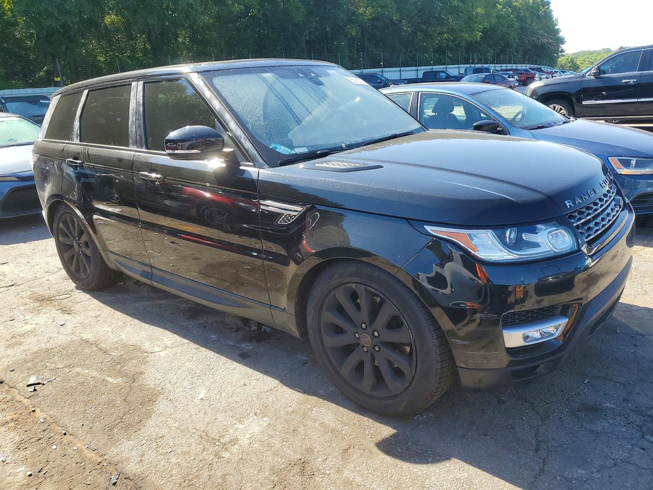 2017 Land Rover Range Rover Sport VIN SALWR2FV5HA161831 COPART salvage auction — Front End, GA - CERTIFICATE OF TITLE, sold $2,100 on 2026-07-03 (photo 4)