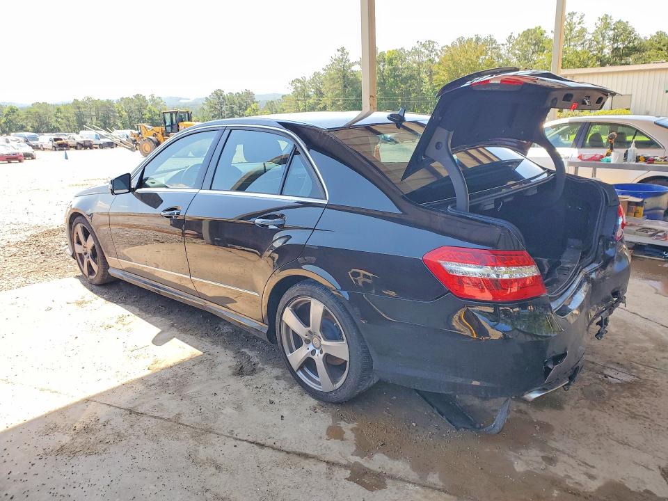 2011 Mercedes-benz E-class VIN WDDHF8HBXBA421572 COPART salvage auction — REAR END, AL - CERT OF TITLE-SALVAGE TITLE (P), sold $1,350 on 2026-07-14 (photo 2)