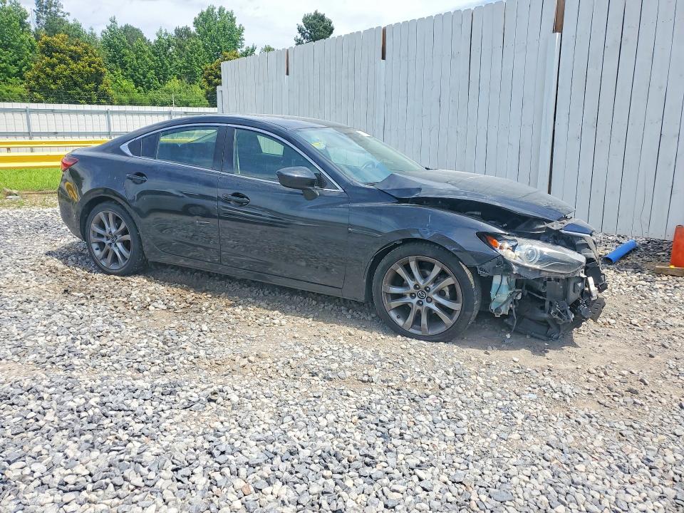 2014 Mazda 6 VIN JM1GJ1W65E1141225 COPART salvage auction — FRONT END, Tn - Salvage Certificate, sold $400 on 2026-07-14 (photo 4)