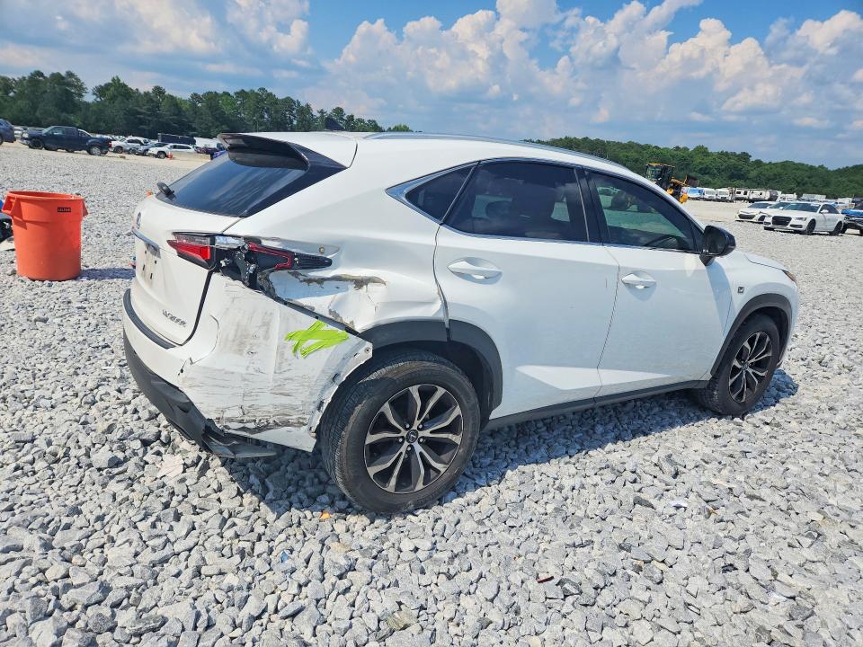 2017 Lexus Nx 200t VIN JTJYARBZ3H2052865 COPART salvage auction — REAR END, GA - CERT OF TITLE-SALVAGE, sold $8,300 on 2026-09-15 (photo 3)