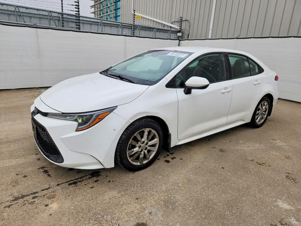 2022 Toyota Corolla VIN 5YFBPMBEXNP355212 COPART salvage auction — HAIL, AB - BOS - ACTIVE, sold $4,200 on 2026-07-22 (photo 1)