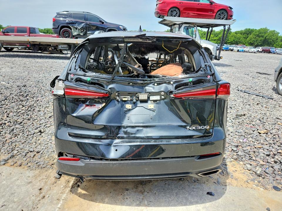 2021 Lexus Nx 300 VIN JTJGARDZ8M5029230 COPART salvage auction — INTERIOR BURN, Mo - Salvage Certificate Of Title, sold $325 on 2026-07-14 (photo 6)