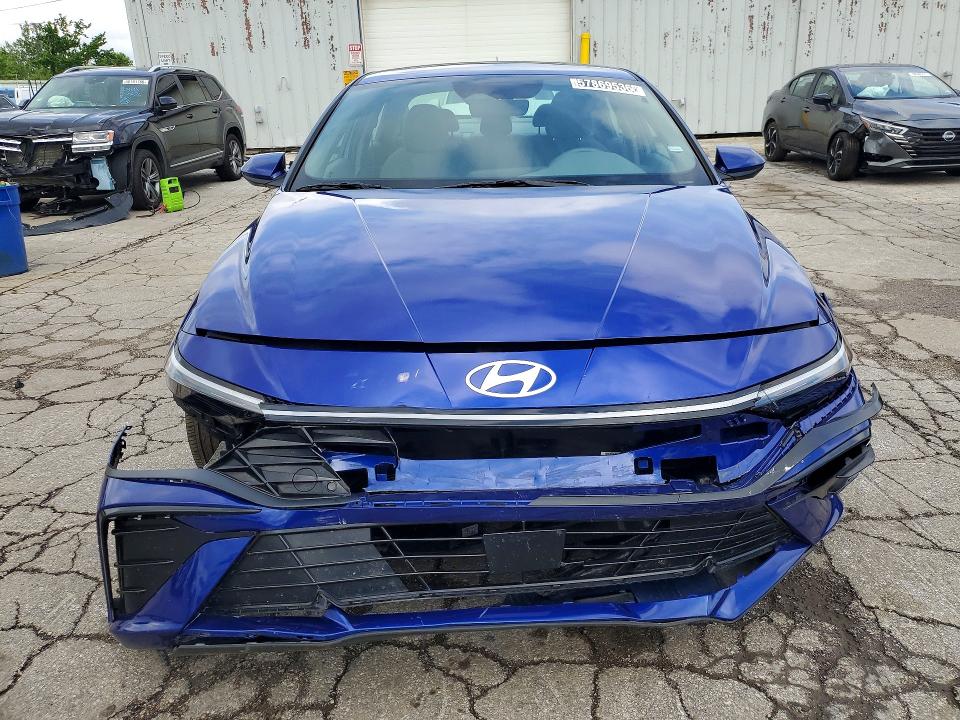 2025 Hyundai Elantra VIN KMHLS4DG7SU857381 COPART salvage auction — REAR END, Tn - Non-Repairable Certificate, sold $5,500 on 2026-07-08 (photo 5)