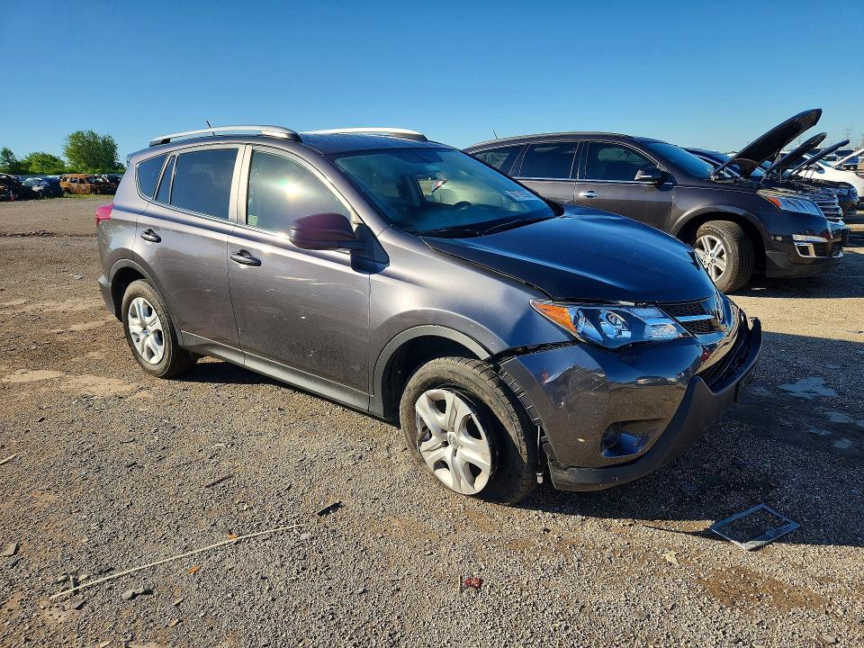 2015 Toyota Rav 4 VIN JTMBFREV7FJ024153 COPART salvage auction — FRONT END, Il - Salvage Certificate, sold $3,800 on 2026-07-14 (photo 4)