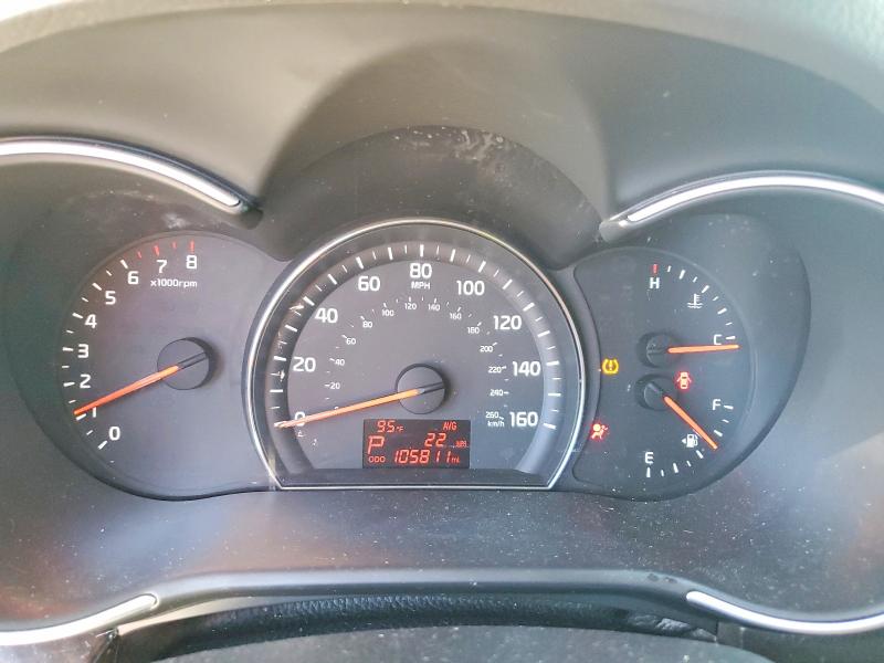2014 Kia Sorento VIN 5XYKT3A63EG478645 COPART salvage auction — FRONT END, Ca - Salvage Certificate, sold $550 on 2026-07-09 (photo 9)