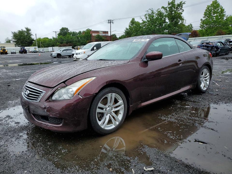 2009 Infiniti G37 VIN JNKCV66E79M724440 COPART salvage auction — FRONT END, CT - CERT OF TITLE-SALVAGE, sold $2,450 on 2026-07-19 (photo 1)
