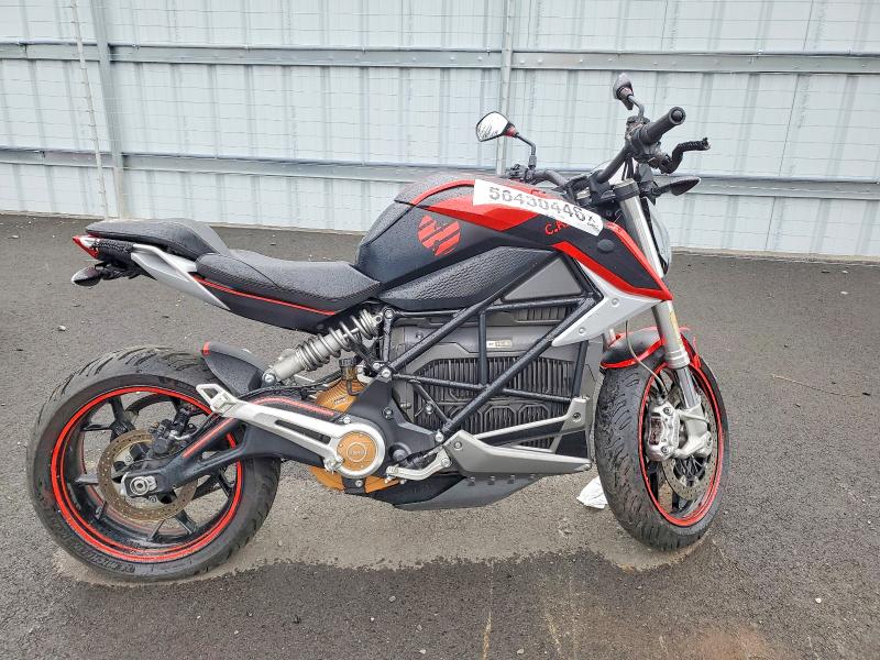 2022 Zero motorcycles inc Sr/f VIN 538ZFDZ77NCK19855 COPART salvage auction — FRONT END, WA - BILL OF SALE, sold $2,150 on 2026-07-16 (photo 1)