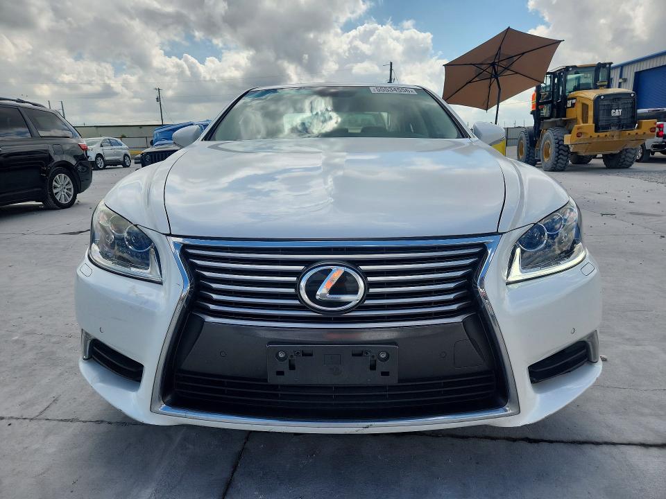 2015 Lexus Ls VIN JTHBL5EF7F5133293 COPART salvage auction — REAR END, Tx - Salvage Vehicle Title, sold $1,950 on 2026-07-24 (photo 5)