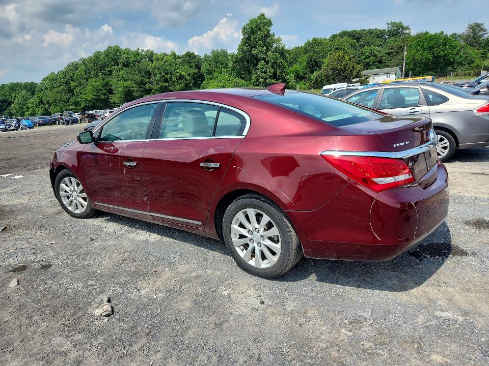 2015 Buick Lacrosse VIN 1G4GB5GR2FF238721 COPART salvage auction — FRONT END, Pa - Certificate Of Salvage, sold $850 on 2026-07-09 (photo 2)