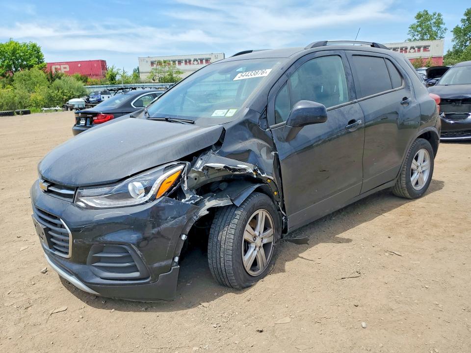 2021 Chevrolet VIN KL7CJLSM9MB373413 COPART salvage auction — FRONT END, Oh - Cert Of Title-Salvage, sold $90 on 2026-07-27 (photo 1)